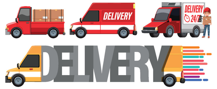 Set of delivery element