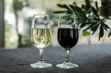 グラスワイン　赤ワイン　白ワイン