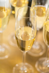 Champagne glasses