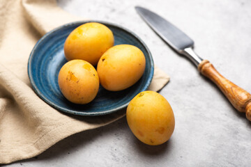Ripe marian plum