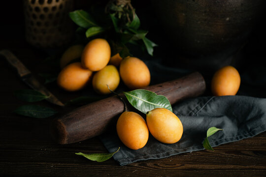 Ripe marian plum