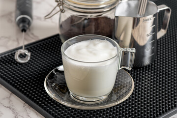 making froth milk
