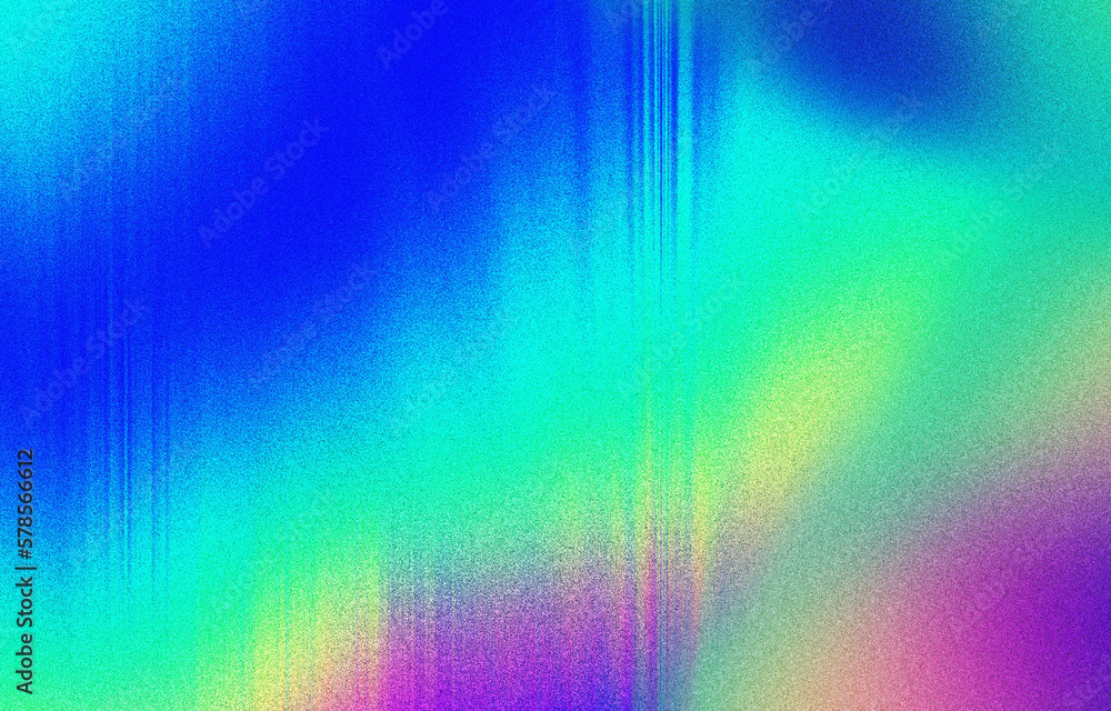 Aufkleber abstract blurred grainy gradient background texture. colorful digital grain soft noise effect patter