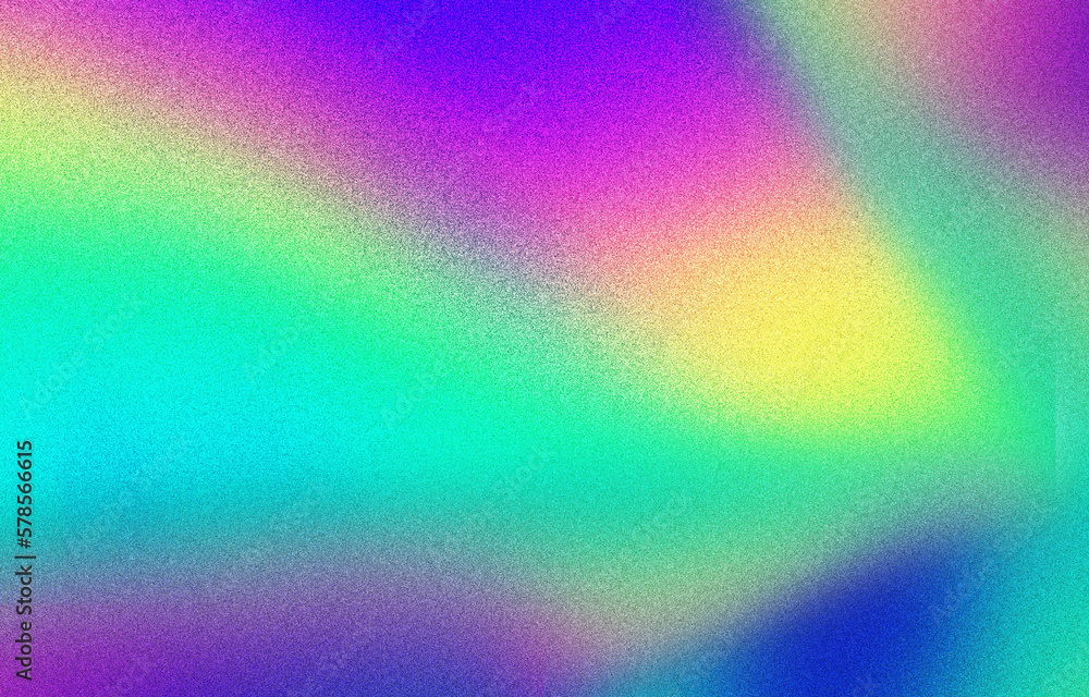 Aufkleber abstract blurred grainy gradient background texture. colorful digital grain soft noise effect patter