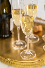 Champagne glasses
