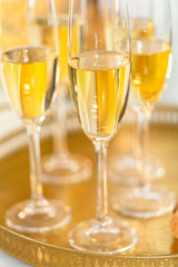 Champagne glasses