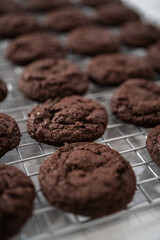 Peppermint White Chocolate Cookies