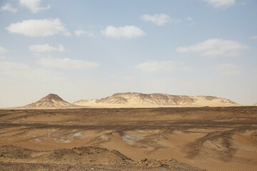 The Otherworldly Black Desert in Western Egypt