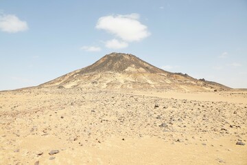 The Otherworldly Black Desert in Western Egypt
