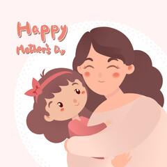 mother and daughter celebrating mother's day