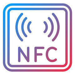 Vector Design Nfc Icon Style