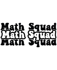 Math Squad design