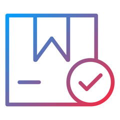 Vector Design Receive Delivery Icon Style