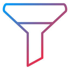 Vector Design Funnel Icon Style