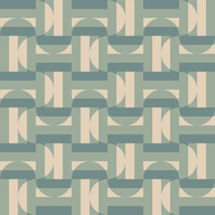 Seamless pattern for decorating any surfaces or things. Geometric abstract ornament.