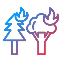 Vector Design Wildfire Icon Style