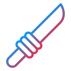 Vector Design Knife Icon Style