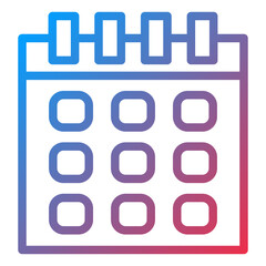 Vector Design Calendar Icon Style