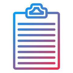 Vector Design Clipboard Icon Style