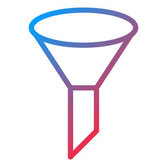 Vector Design Funnel Icon Style