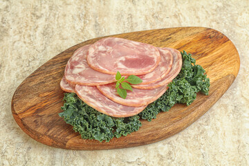 Italian pork salami sausage - Napoli