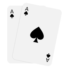 Flat Casino Card