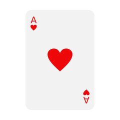 Flat Casino Card