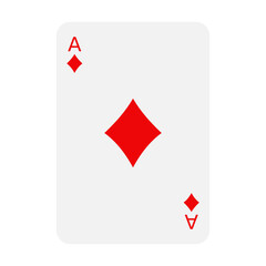 Flat Casino Card