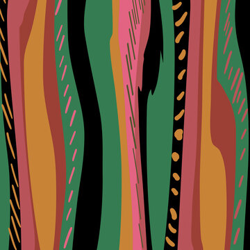 abstract pucci prints in exotic multi colors, eye catching multi exotic color