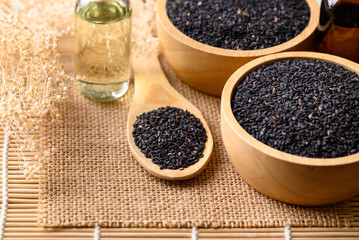 Black sesame seed and oil, Food ingredients in Asian cuisine