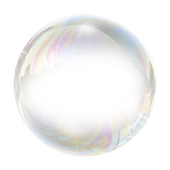 soap bubble isolated on a transparent background detergent  foam bubbles  PNG - obrazy, fototapety, plakaty
