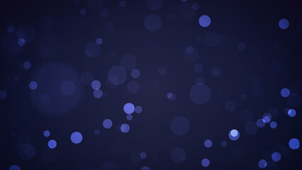 Abstract surreal particles background for Christmas, new year background. Particles BG. Hyper-realistic particles falling background. Abstract dust glittering particles.