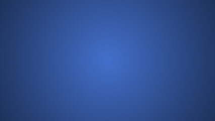 Blue-colored simple radial gradient background. Futuristic corporate technology background in high resolution.