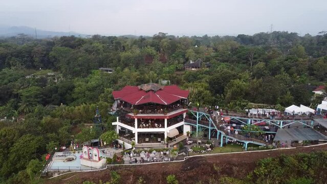 village in the mountains from HEHA Cafe Yogyakarta