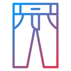 Vector Design Pants Icon Style