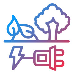 Vector Design Green Energy Icon Style