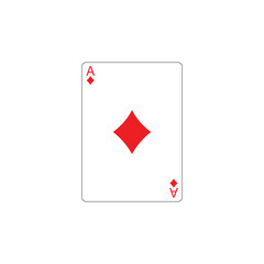 Casino Card Illustration