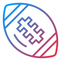 Vector Design American Football Icon Style
