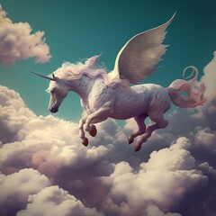 horse in the sky, generative AI