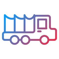 Vector Design Army Car Icon Style