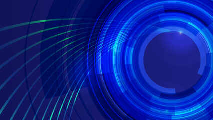 Abstract blue background illustration.