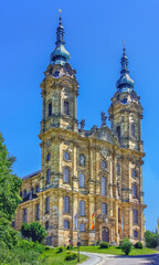 Fototapeta na wymiar Basilica of the Fourteen Holy Helpers, Germany