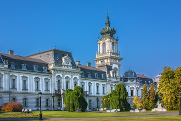 Fototapeta na wymiar Festetics Palace, Keszthely, Hungary