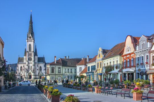 Sacred Heart Church, Koszeg, Hungary