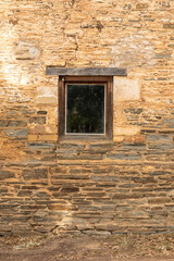 old window on the wall