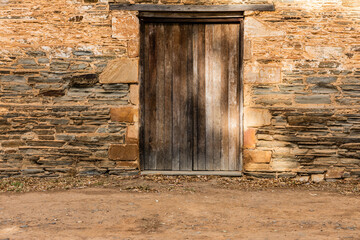 Old abandoned door