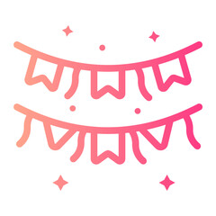 garland gradient icon