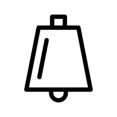 Fototapeta premium alarm icon or logo isolated sign symbol vector illustration - high-quality black style vector icons 