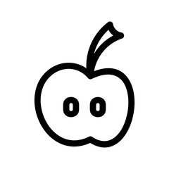 apple icon or logo isolated sign symbol vector illustration - high-quality black style vector icons
