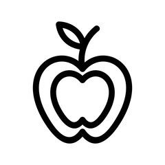 apple icon or logo isolated sign symbol vector illustration - high-quality black style vector icons
